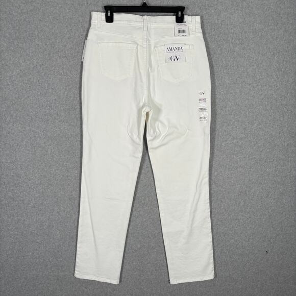 Gloria Vanderbilt Jeans 12‎ Amanda Beach Slimming Shaping Vacation Resort Cruise - Picture 8 of 11